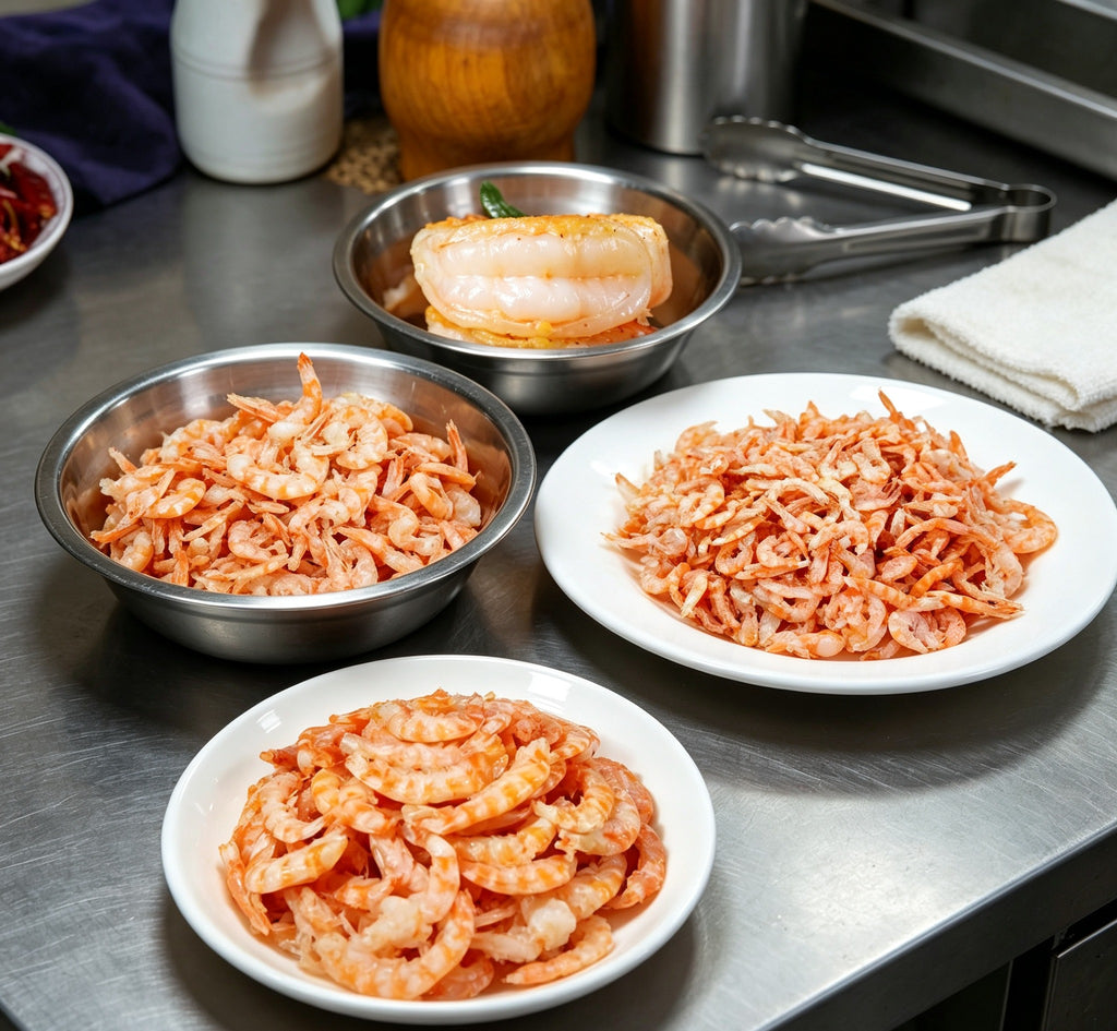 Delicious & Versatile Dried & Fresh Shrimp Assortment