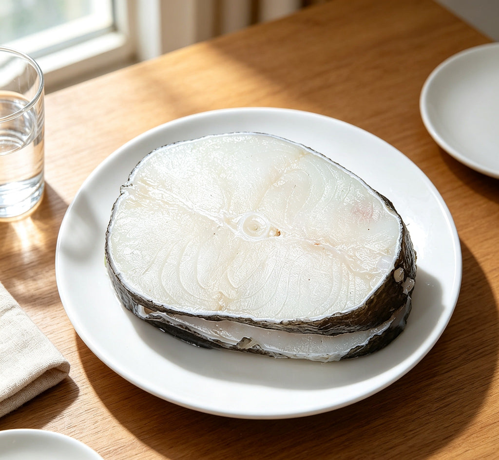Pristine Ocean White Fish Steaks - Fresh, Flavorful, and Versatile