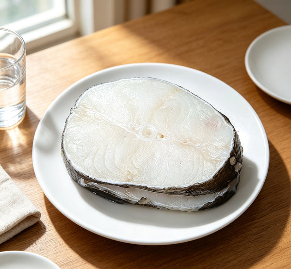 Pristine Ocean White Fish Steaks - Fresh, Flavorful, and Versatile