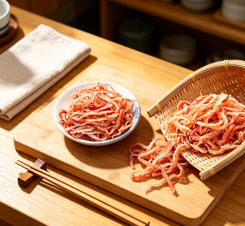 Delicate & Flavorful Shredded Seafood Delight
