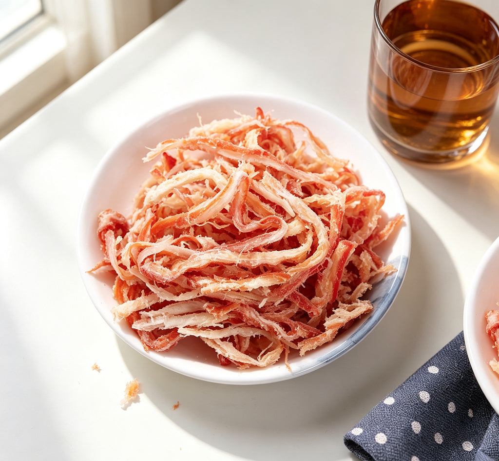Delicate & Flavorful Shredded Seafood Delight